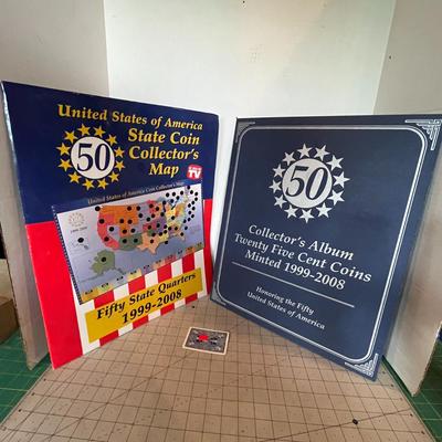 50 State Quarters Collectorâ€™s Album and Map Set (1999â€“2008)