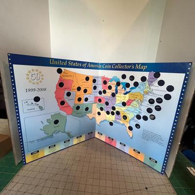 50 State Quarters Collectorâ€™s Album and Map Set (1999â€“2008)