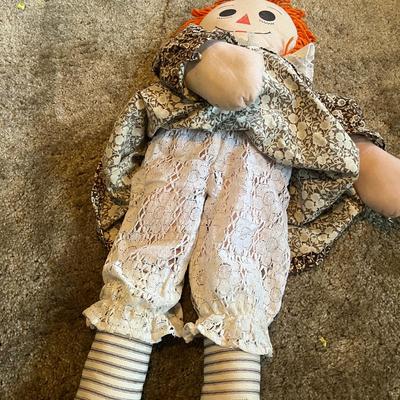 Handmade Raggedy Ann and Andy Dolls