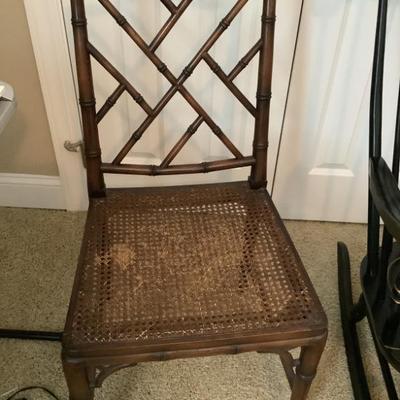 $48 bamboo cane chair