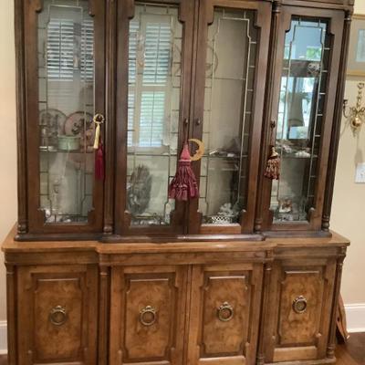 $295 for both or $225 for the sideboard base - Heritage sideboard 31"H 68"L 19"depth, top 51"H 63"L 15"depth