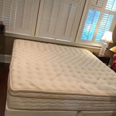 SOLD $195 King Saatva luxury mattress, boxspring, and frame