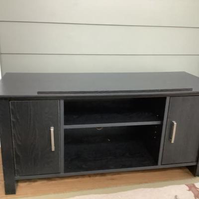 $59 black storage cabinet 20"H 43"L 17"depth