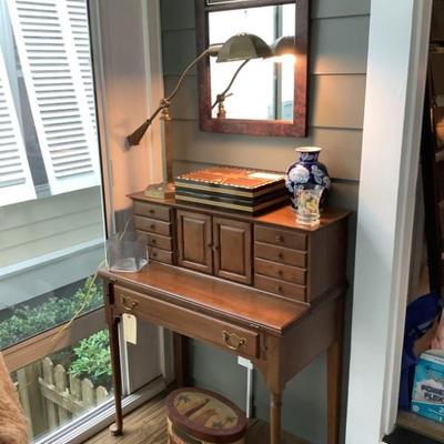 $225 Pennsylvania House desk 41"H 34"L 18"depth