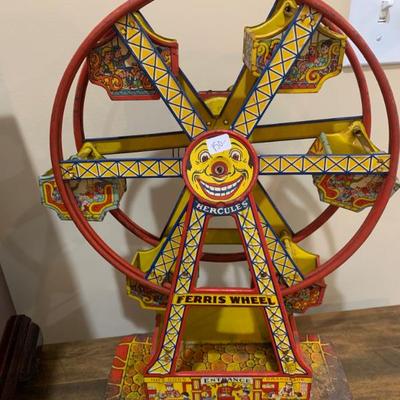 $150 Chein tin Ferris wheel 