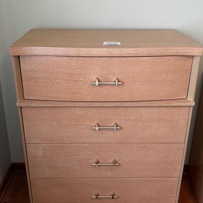 Mid Century Blonde Chest of Drawers