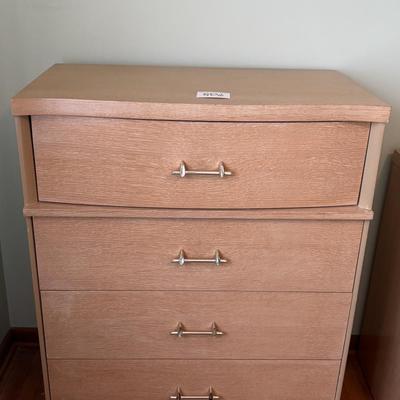 Mid Century Blonde Chest of Drawers