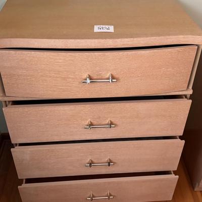 Mid Century Blonde Chest of Drawers