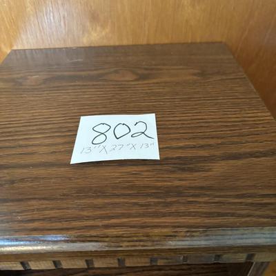 Wooden Nightstand