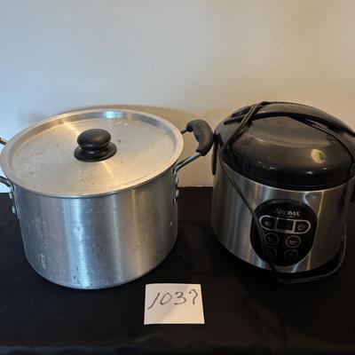 Aroma Rice Cooker and Imusa Stock Pot