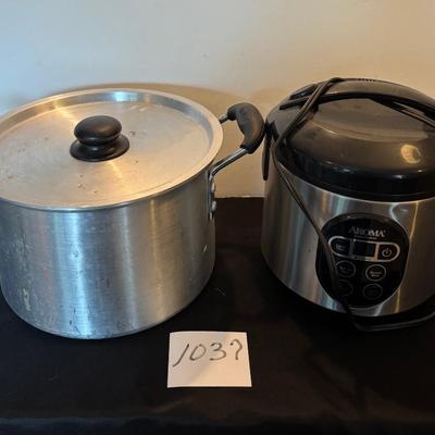 Aroma Rice Cooker and Imusa Stock Pot
