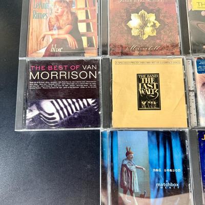 Sale Photo Thumbnail #502: Total of 10 albums. Includes music from LeAnn Rimes, Van Morrison, Paul McCartney, John Fogerty and more.