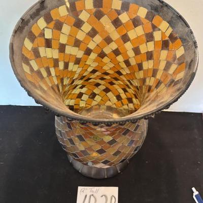 12” Tall Vintage Vase