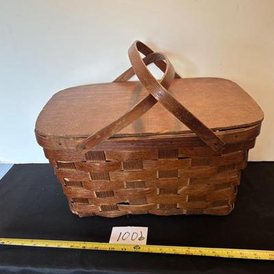 Vintage Picnic Basket