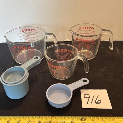 Pyrex Measuring and More