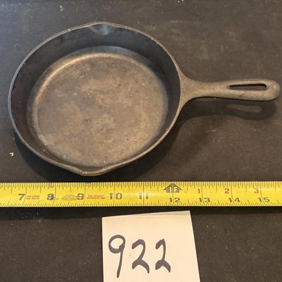 6.5” Cast Iron Skillet