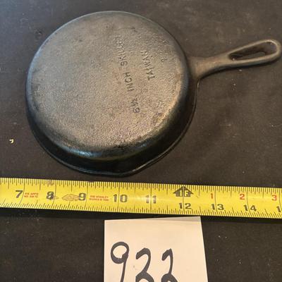 6.5” Cast Iron Skillet