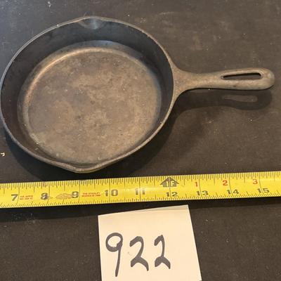 6.5” Cast Iron Skillet