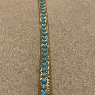 Ciner bracelet & 1/20 14k gf chain with pendant