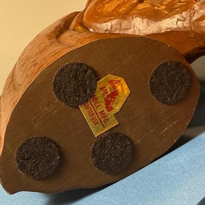 Vintage Red Mill Horse Tucked Head 6" Wooden/Resin Composition Dated 1990 Horse Head in VG Preowned Condition.