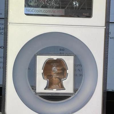 NGC Certified 2021 PROOF-70 ULTRA CAMEO First Release Large Oversized Holder CHIBI DC COMIC Series Wonder Woman 1984 Silver 2-Niue Coin...