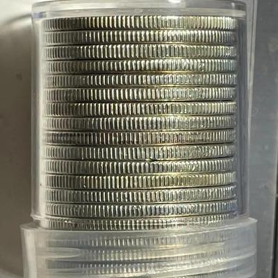 Choice BU Roll of (20) 1956 Brilliant UNCIRCULATED FRANKLIN 90% Silver Half Dollars Original!