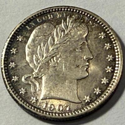 1907 Uncirculated Condition "In Memory of Mom" Passed 12/25/1907 Love Token as Pictured.