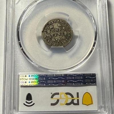 PCGS Certified 1837 VF35 Feuchtwanger's Composition Cent 1c HT-268 Nice Attractive Coin.