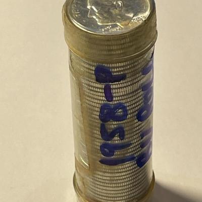 Original Choice BU Roll of 50 Coins 1958 Roosevelt Silver 90% Dimes as Pictured. Satisfaction Guaranteed.