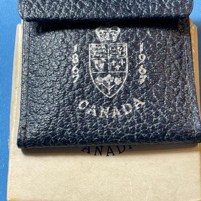 Canada 1867 - 1967 Confederation Centennial Sterling Silver Medal in Original Packaging as Pic'd.