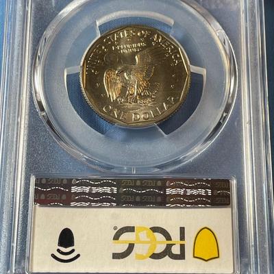 PCGS SCARCE CERTIFIED 1979-D MS67 SUSAN B. ANTHONY DOLLAR COIN AS PICTURED.