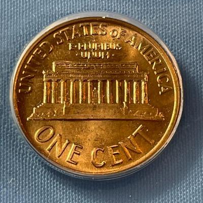 ANACS CERTIFIED 1959-D/D/D MS65 RED FS-501 RPM-1 LINCOLN CENT AS PICTURED.