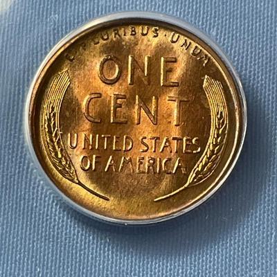 ANACS CERTIFIED 1957-D MS65 RED/BROWN DDO-001 LINCOLN CENT AS PICTURED.