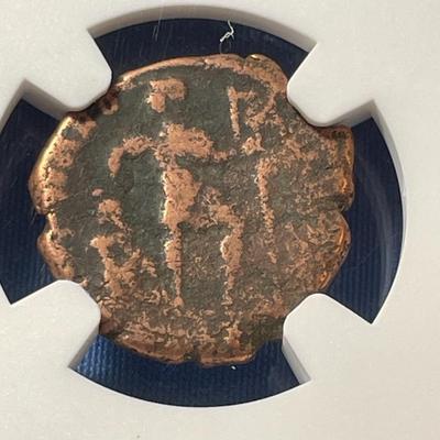 NGC CERTIFIED EASTERN ROMAN EMPIRE VALENS 364-378AD AE3 NUMMUS GENUINE COIN AS PICTURED. (COIN #449).