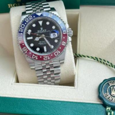 ROLEX- GMT MASTER II (PEPSI) 126710BLRO
