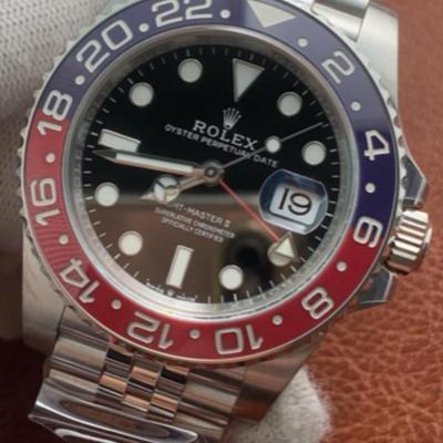 ROLEX- GMT MASTER II (PEPSI) 126710BLRO
