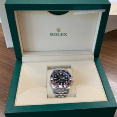 ROLEX- GMT MASTER II (PEPSI) 126710BLRO