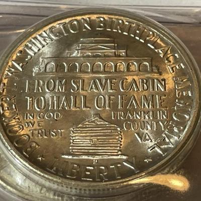 BOOKER T. WASHINGTON 1947-P/D/S 3-COIN SET IN CHOICE BU CONDITION COMMEMORATIVE HALF DOLLARS AS PICTURED.