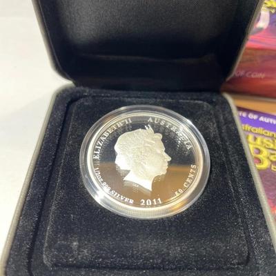 Australian Bush Babies BILBYE 2011 Proof Colorized 1/2 Ounce .999 Fine Silver Coin Limited to 10,000 as Pictured.