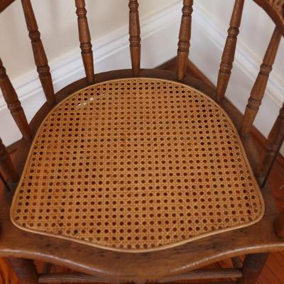 Vintage Cane Side Chair