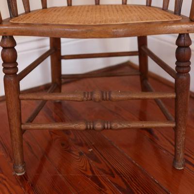 Vintage Cane Side Chair
