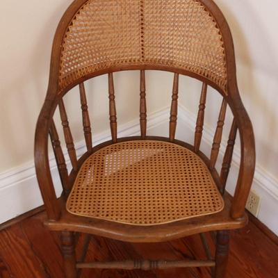 Vintage Cane Side Chair