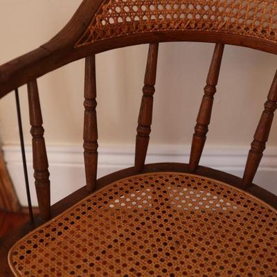 Vintage Cane Side Chair