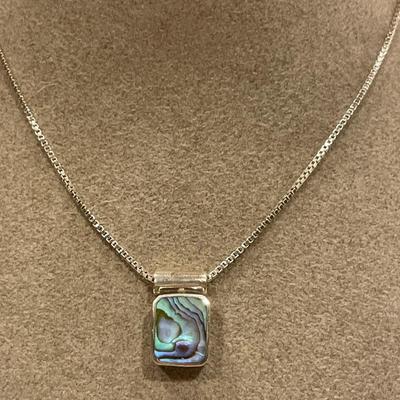2 sterling necklaces