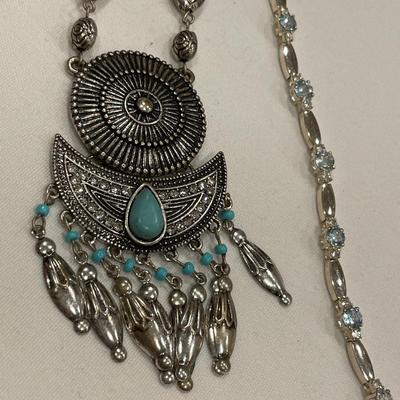 Light blue jewelry