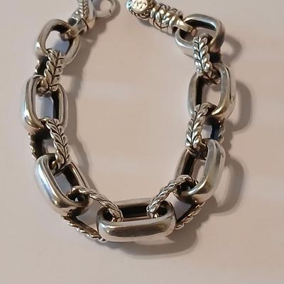 JAI by John Hardy Sterling Silver Link Bracelet – Original Box Included