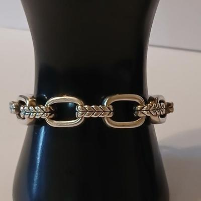 JAI by John Hardy Sterling Silver Link Bracelet – Original Box Included