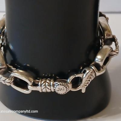 JAI by John Hardy Sterling Silver Link Bracelet – Original Box Included