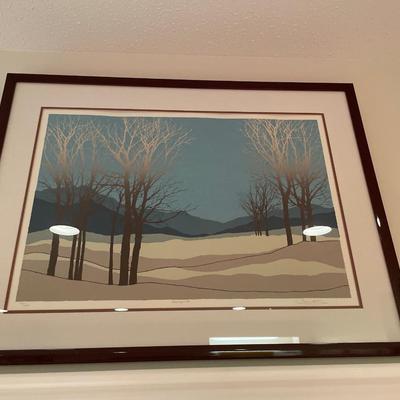 C. Martin signed and numbered art