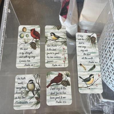 Inspirational bird magnets